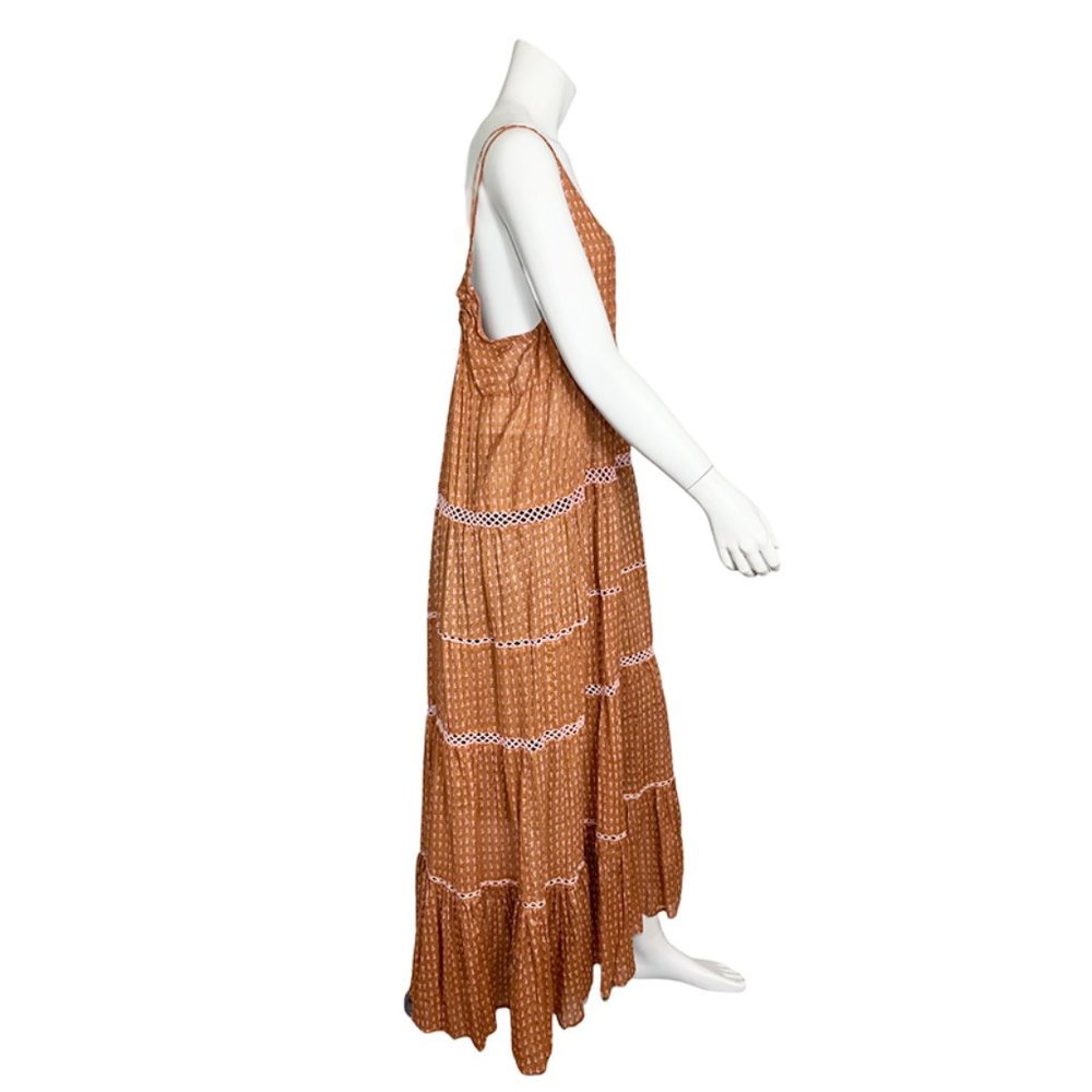 NWT FREE PEOPLE MIDNIGHT DANCE Boho Maxi Festival Dress - Picture 4 of 9